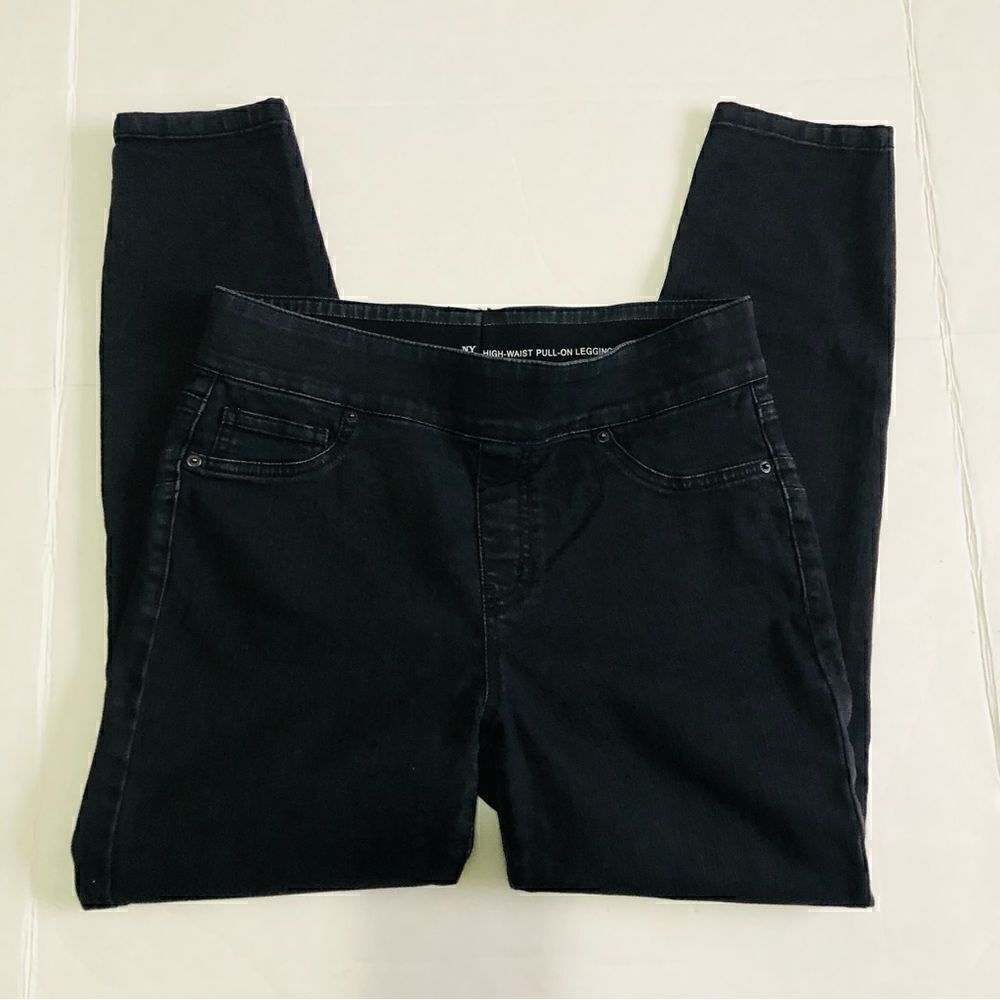 New York & Co NYC Black Denim leggings (M)